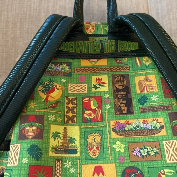 Loungefly Disney Parks Enchanted Tiki Room backpack - Picture 4 of 8